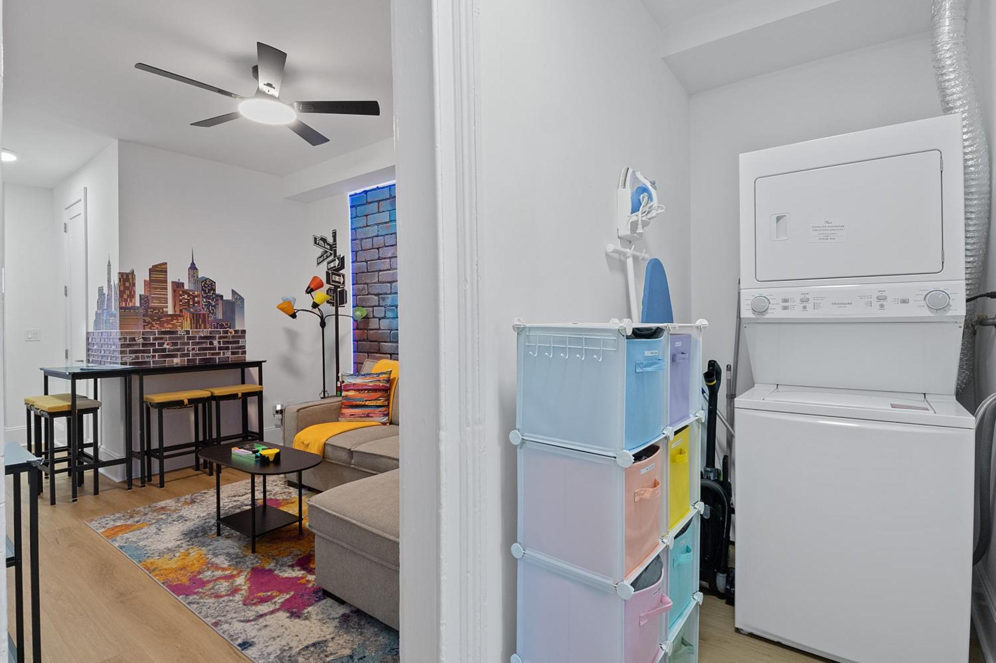 Funky & Colorful Urban Getaway, 20 Minutes To Nyc Apartment Hoboken Exterior photo